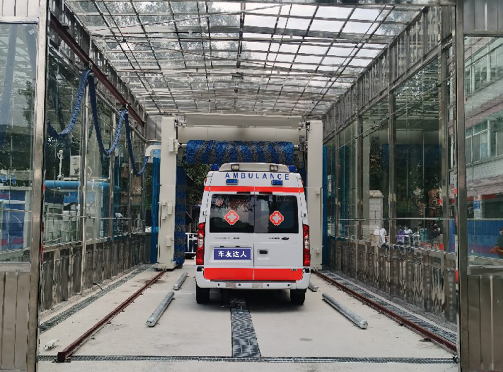 广东广州市胸科医院往复式全自动消毒洗车机